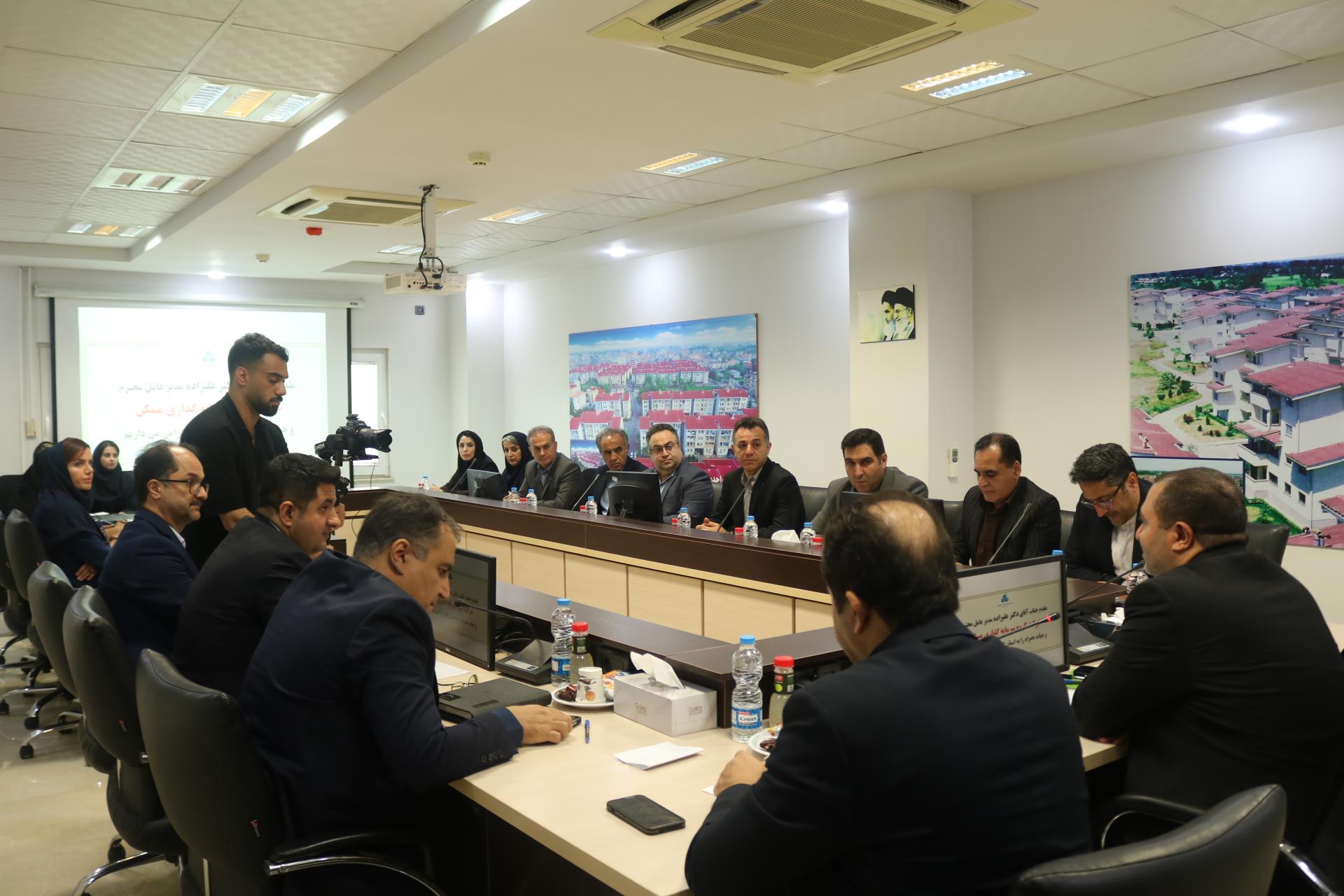بازدید مدیرعامل گروه سرمایه‌گذاری مسکن