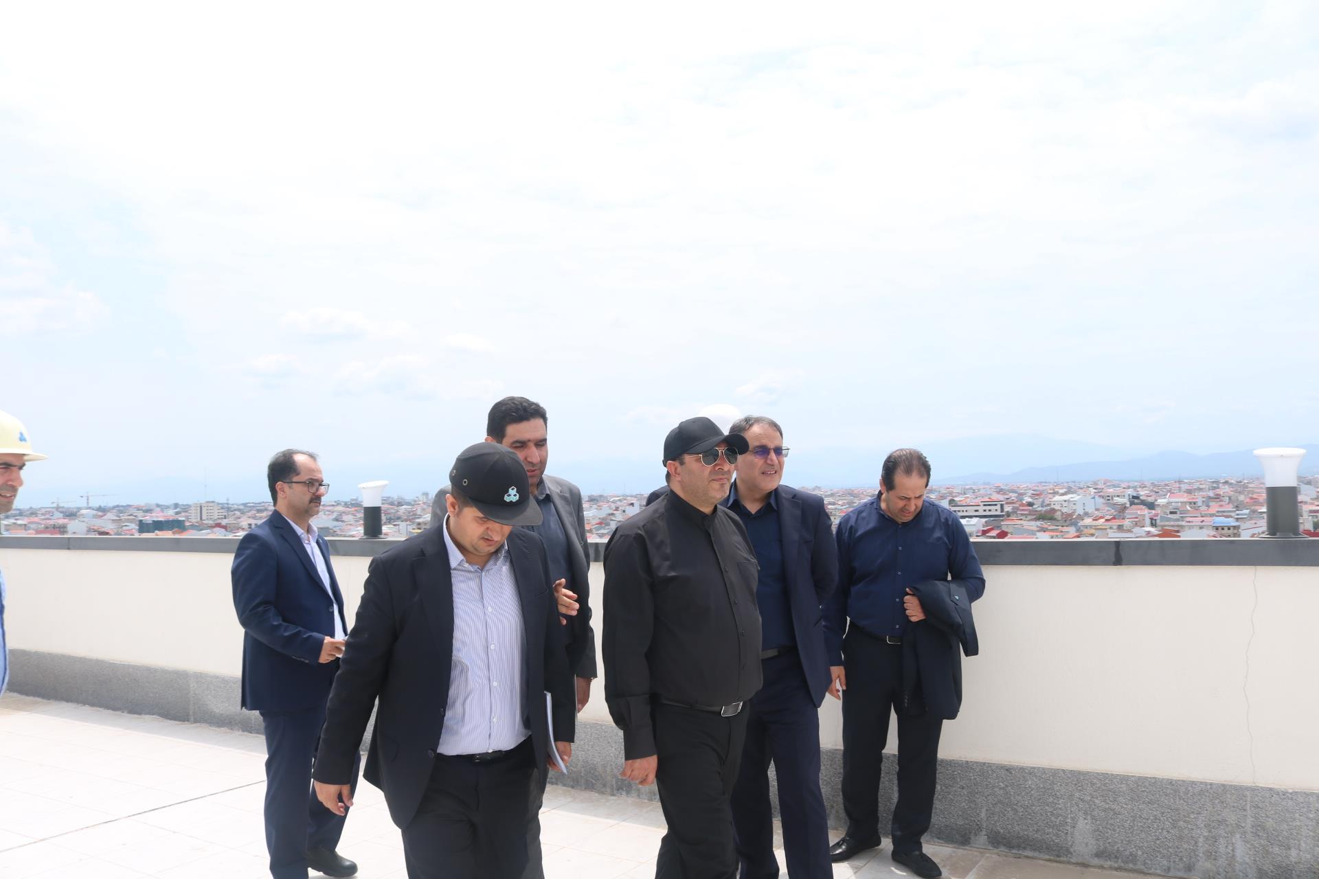 بازدید مدیرعامل گروه سرمایه‌گذاری مسکن