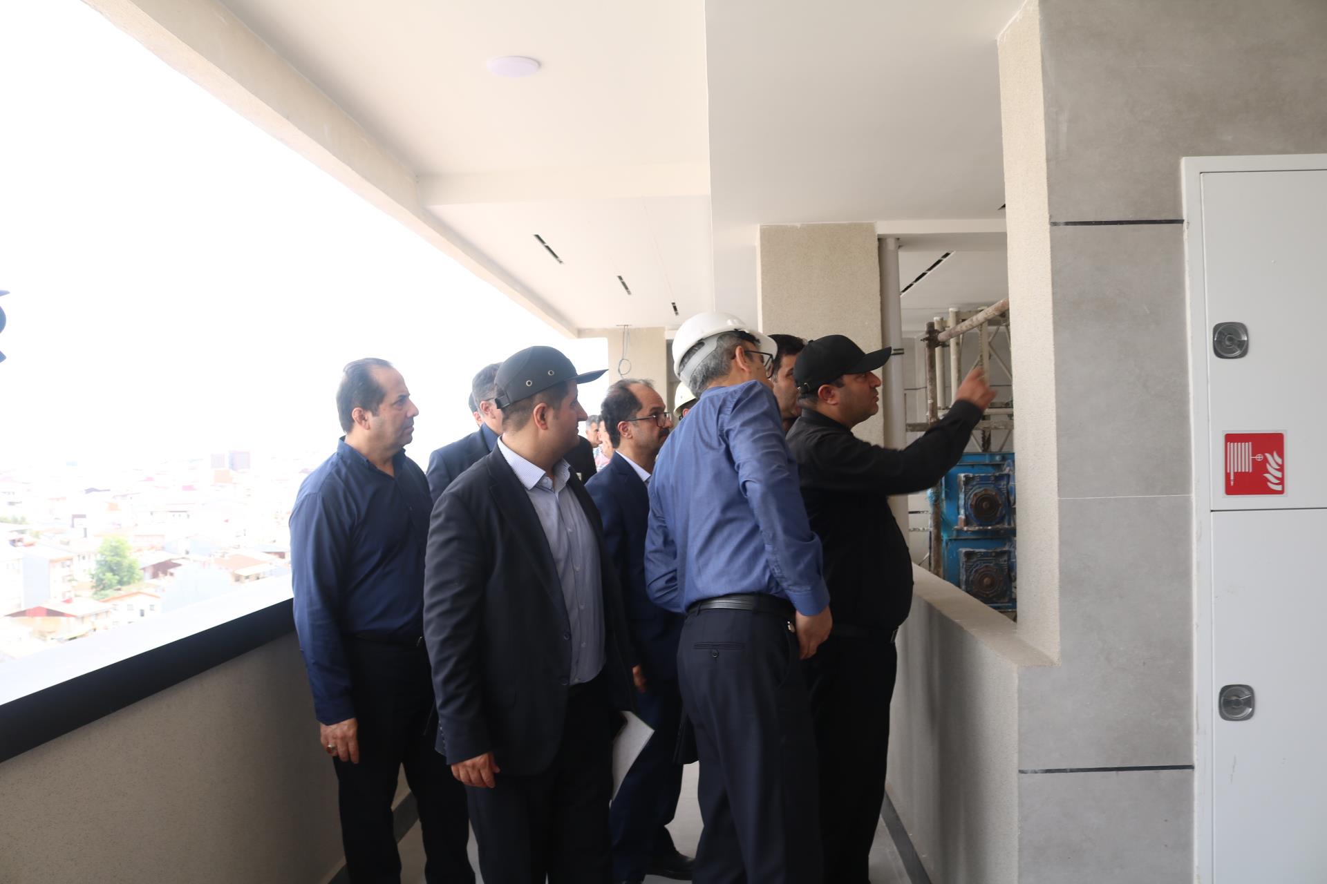 بازدید مدیرعامل گروه سرمایه‌گذاری مسکن