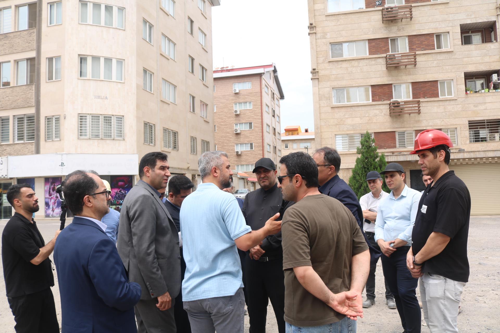 بازدید مدیرعامل گروه سرمایه‌گذاری مسکن