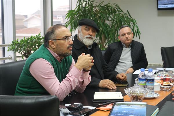دیدار مدیرعامل شرکت سرمایه‌گذاری مسکن گیلان با عضو شورای اسلامی شهر رشت و رئیس کمیسیون بودجه و حقوقی