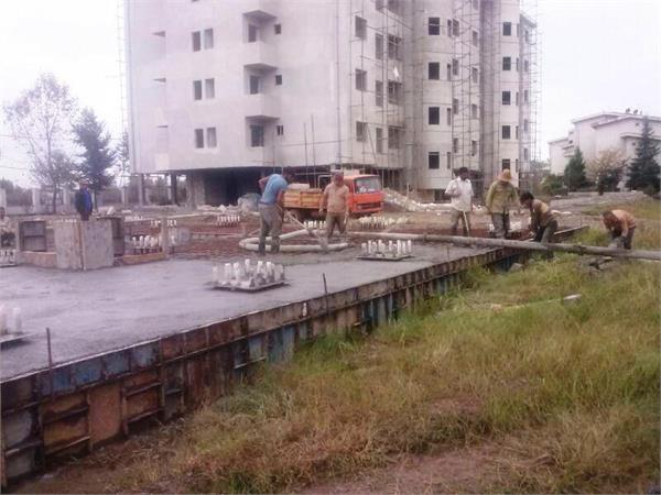 بتن ریزی لاکانشهر